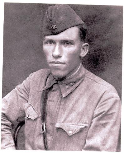 Политрук Пиун Павел Ильич, 1942 год.